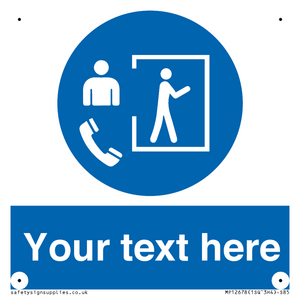 Custom Mandatory: Entry only with supervisor outside